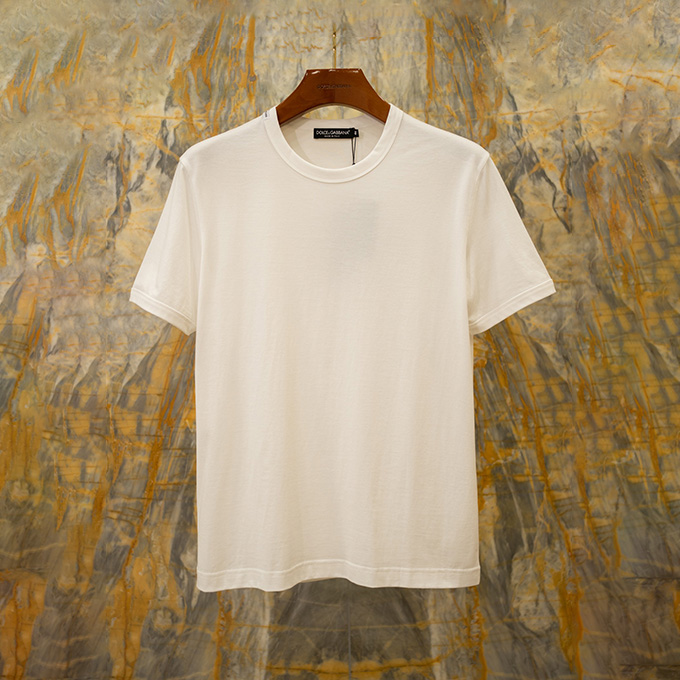 dolce & gabbana monochrome crew neck t-shirt